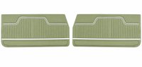 Front Standard Door Panel Set for 1972 Chevrolet Chevelle & El Camino, 2-Door Coupe (HT) and Convertible [Covert]