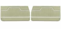 Front Standard Door Panel Set for 1971 Chevrolet Chevelle & El Camino, 2-Door Coupe (HT) and Convertible [Sandalwood]