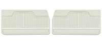 Front Standard Door Panel Set for 1972 Chevrolet Chevelle & El Camino, 2-Door Coupe (HT) and Convertible [White]
