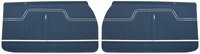 Front Deluxe Door Panel Set for 1970 Chevrolet Chevelle [Medium Blue]