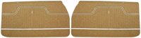 Front Deluxe Door Panel Set for 1970 Chevrolet Chevelle [Saddle]
