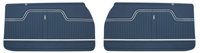 Front Deluxe Door Panel Set for 1971 Chevrolet El Camino [Blue]