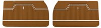 Front Deluxe Door Panel Set for 1972 Chevrolet El Camino [Tan]