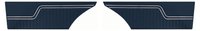 Rear Standard Side Panel Set for 1971 Chevrolet Chevelle, Coupe/Hardtop [Blue]