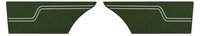 Rear Standard Side Panel Set for 1972 Chevrolet Chevelle, Coupe/Hardtop [Dark Green]