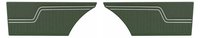 Rear Standard Side Panel Set for 1971 Chevrolet Chevelle, Coupe/Hardtop [Jade]