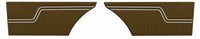 Rear Standard Side Panel Set for 1971 Chevrolet Chevelle, Coupe/Hardtop [Saddle]