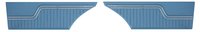 Rear Standard Side Panel Set for 1970 Chevrolet Chevelle, Coupe/Hardtop [Medium Blue]