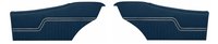 Rear Deluxe Side Panel Set for 1971 Chevrolet Chevelle, Coupe/Hardtop [Blue]