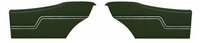 Rear Deluxe Side Panel Set for 1970 Chevrolet Chevelle, Coupe/Hardtop [Dark Green]