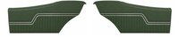 Rear Deluxe Side Panel Set for 1971 Chevrolet Chevelle, Coupe/Hardtop [Jade]