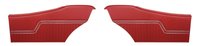 Rear Deluxe Side Panel Set for 1970 Chevrolet Chevelle, Coupe/Hardtop [Red]