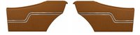 Rear Deluxe Side Panel Set for 1972 Chevrolet Chevelle, Coupe/Hardtop [Tan]