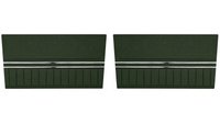 Rear Standard Side Panel Set for 1972 Chevrolet Chevelle, Convertible [Dark Green]