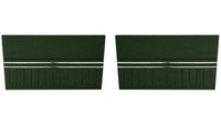 Rear Standard Side Panel Set for 1970 Chevrolet Chevelle, Convertible [Dark Green]