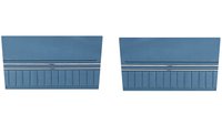 Rear Standard Side Panel Set for 1970 Chevrolet Chevelle, Convertible [Medium Blue]