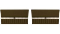Rear Standard Side Panel Set for 1971 Chevrolet Chevelle, Convertible [Saddle]