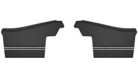 Rear Deluxe Side Panel Set for 1970-1972 Chevrolet Chevelle, Convertible [Black]