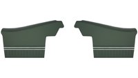 Rear Deluxe Side Panel Set for 1970 Chevrolet Chevelle, Convertible [Dark Green]
