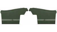Rear Deluxe Side Panel Set for 1971 Chevrolet Chevelle, Convertible [Jade]
