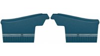 Rear Deluxe Side Panel Set for 1970 Chevrolet Chevelle, Convertible [Medium Blue]