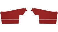 Rear Deluxe Side Panel Set for 1970 Chevrolet Chevelle, Convertible [Red]