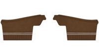 Rear Deluxe Side Panel Set for 1971 Chevrolet Chevelle, Convertible [Saddle]