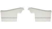 Rear Deluxe Side Panel Set for 1972 Chevrolet Chevelle, Convertible [White]