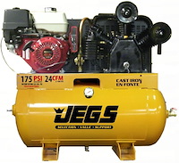 Air Compressor [13 HP Gas Driven, 30 Gallon Tank]