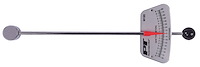 1/4 in.Drive Inch Pound Beam Torque Wrench [0-80 in/lb & 0-9 Newton Meters ]