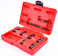 Flip Socket Set, 1/4 in. Drive [SAE/Metric 8-Piece]