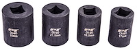 Emergency Lug Nut Remover Socket Set [1/2 in. Drive, 4-Piece]