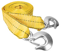 Recovery Tow Strap with Hooks  [2 in. W x 30 ft. L]