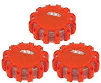 3 Pack LED Road Flares