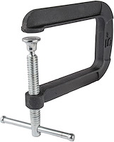 Deep Throat C-Clamp 5 in. Cast Iron