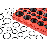 Rubber O-Ring Assortment (419 Pieces, Metric)