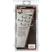 Hog Rings [1000 Pieces w/Storage Case]