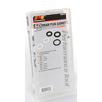 60-Piece Oil Pan Drain Plug Gasket Assortment