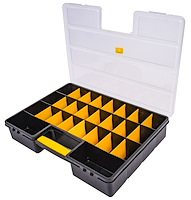 26-Bin Organizer Case [17 1/2 in. x 12 1/2 in. x 3 in.]