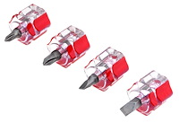 4 Piece Mini Stubby Screwdriver Set