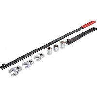 Serpentine Belt Tool Fits: (idler pulleys requiring) 15mm, 16mm or 18mm Hex Socket