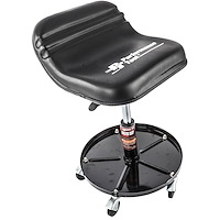 Tractor Mechanics Seat Adjustable Height from 15 in. to 19 1/4 in.