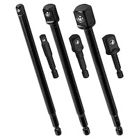 2 in. & 6 in. Socket Adapter Set [6-Piece]