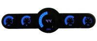 LED 5.5-Gauge Universal Analog Bar Graph Panel [Blue]