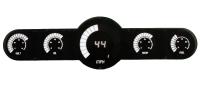 LED 5.5-Gauge Universal Analog Bar Graph Panel [White]