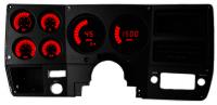 BG6004R LED Digital Bargragh Gauge Panel 1973-1987 Chevy Truck [Red]