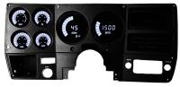BG6004W LED Digital Bargragh Gauge Panel 1973-1987 Chevy Truck [White]