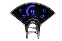 LED Digital Dash Kit 1955-1956 Bel Air - Blue