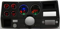 LED Digital Replacement Gauge Panel 1973-1987 Chevy Truck [Red]
