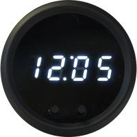 2-1/16" LED Digital Clock Programmable with (2) Push Buttons